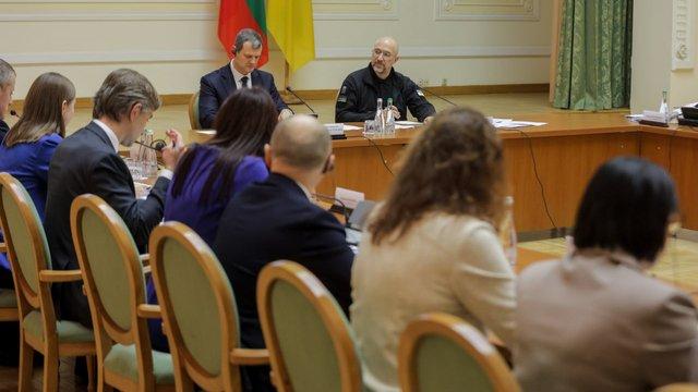 Є домовленості про перший транш Литви в 10 млн євро для реалізації "датської ініціативи" вже у 2024 році, — Шмигаль.